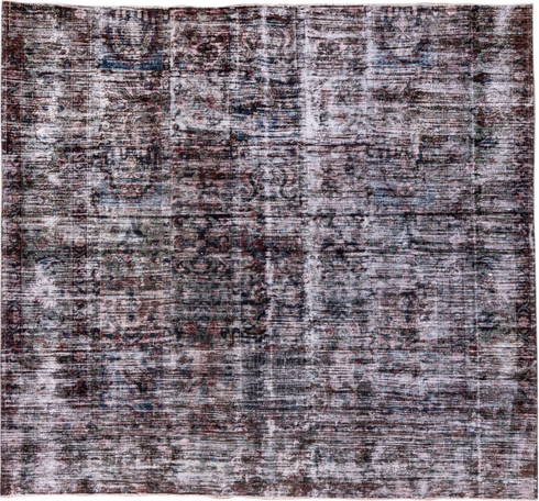 Vintage Distressed Area Rug (6' x 7')